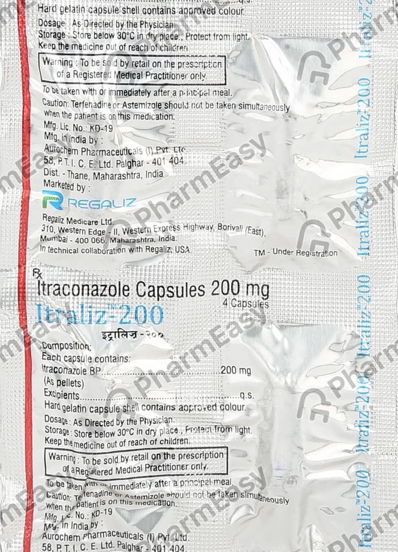 ITRALIZ 200MG CAPS