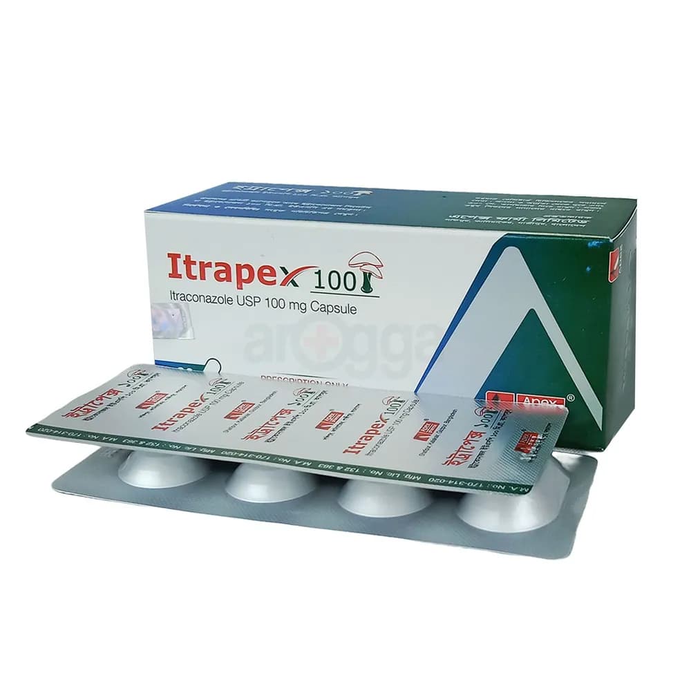 ITRAPEX 100MG CAPS
