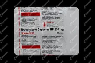 ITRASOL 200 CAP 10`S
