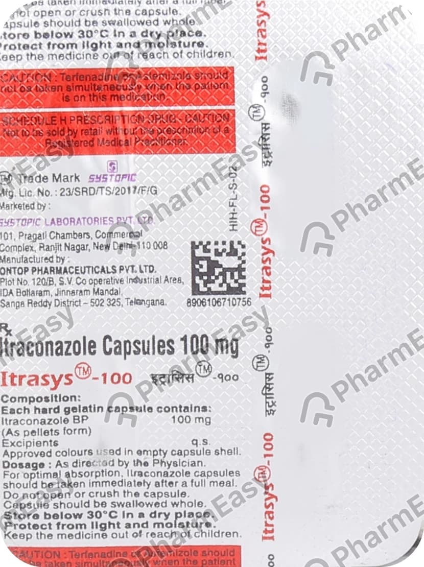 ITRASYS 100MG