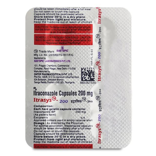 Itrasys 200MG Tab