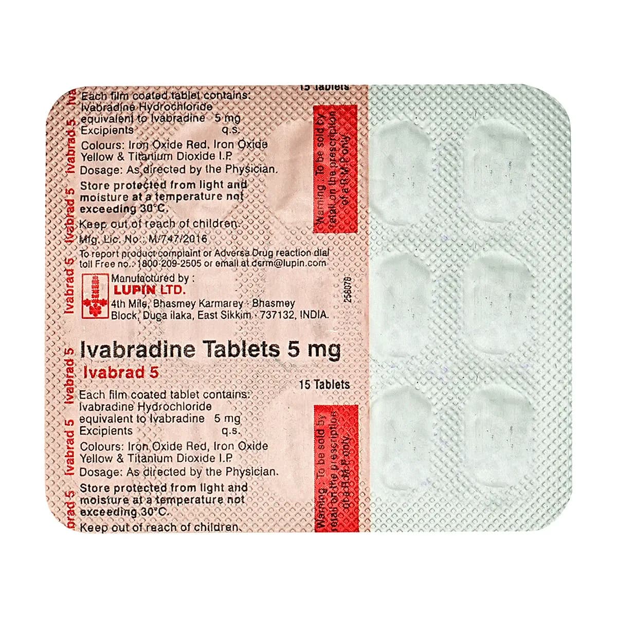 IVABRADNA 5MG TAB