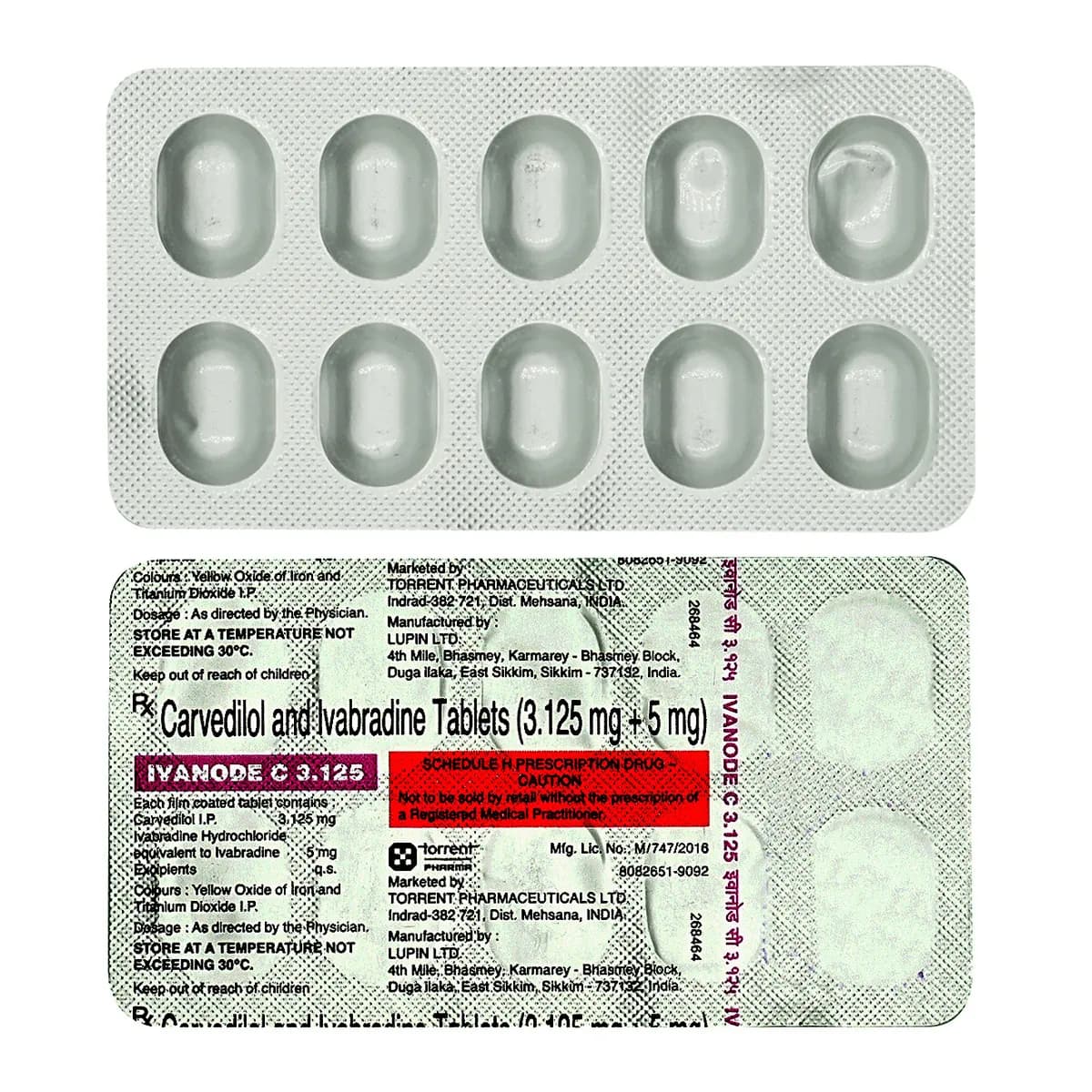 IVANODE C 3.125 TAB