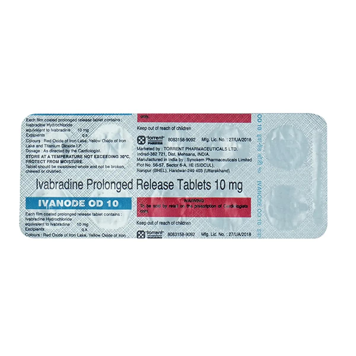 IVANODE OD 10 TAB