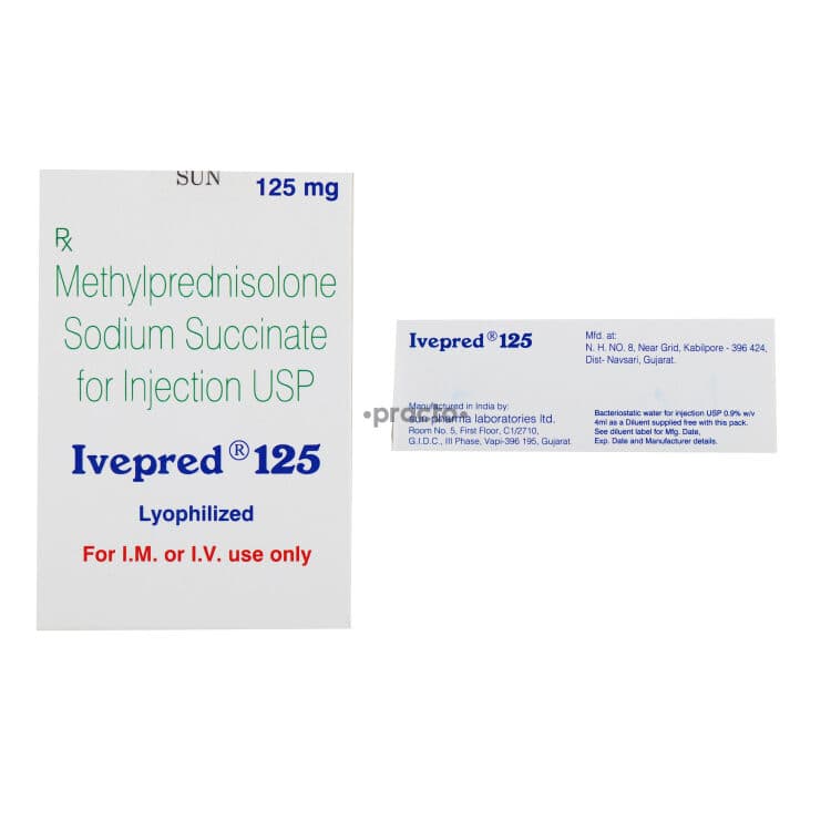 IVEPRED-125MG INJ VIAL