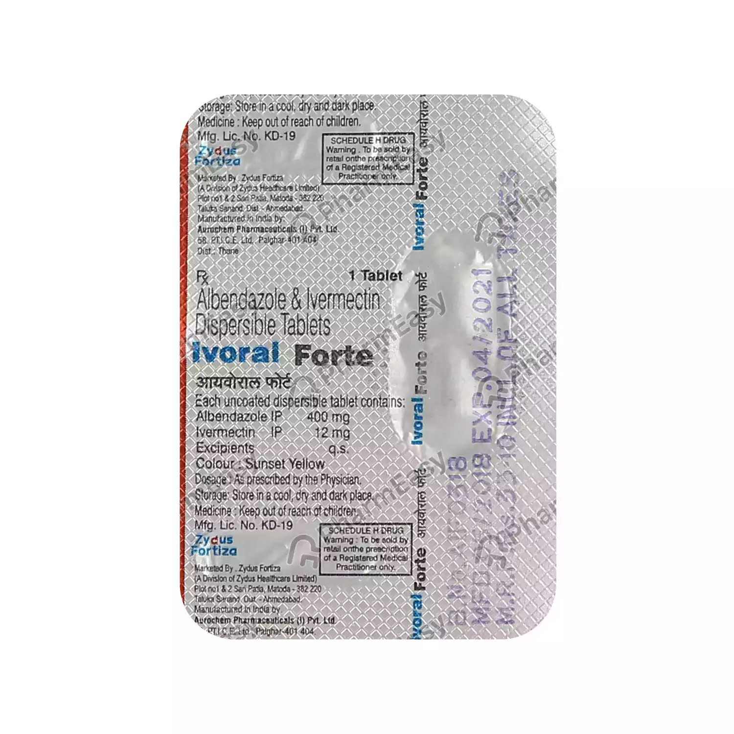 IVORAL FORTE TAB