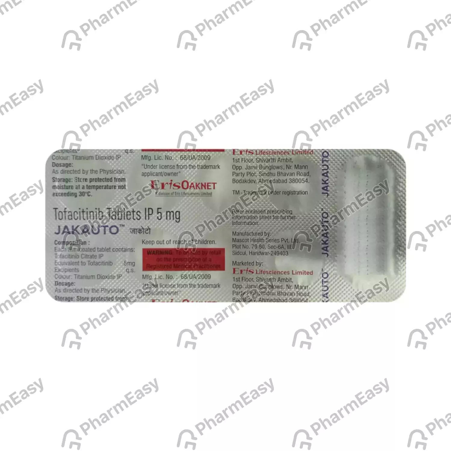 JAKAUTO TAB 5MG 10`S