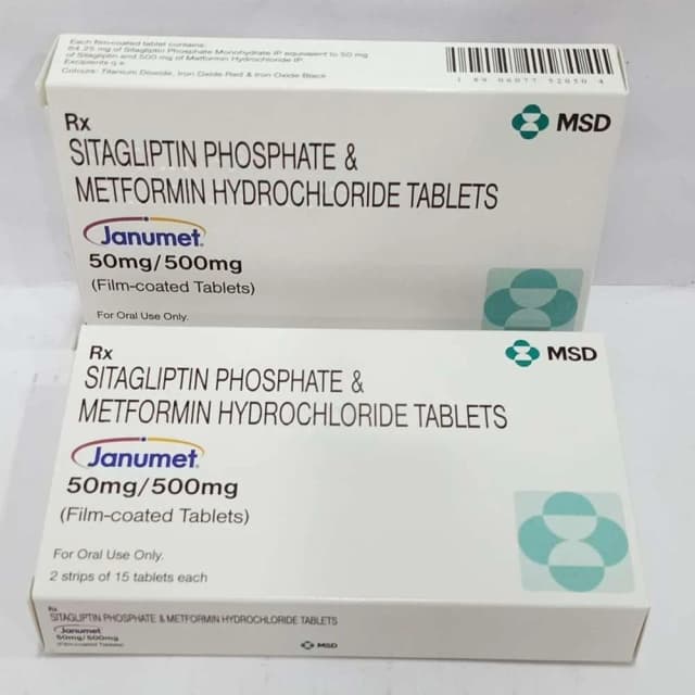 Janumet 50/500 Tablet