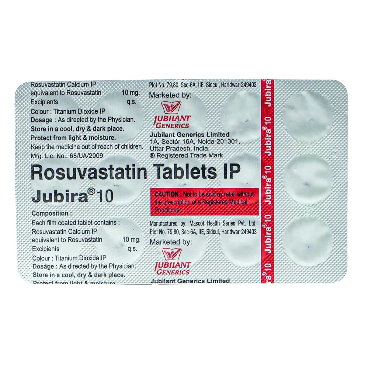 JUBIRA 10MG TAB