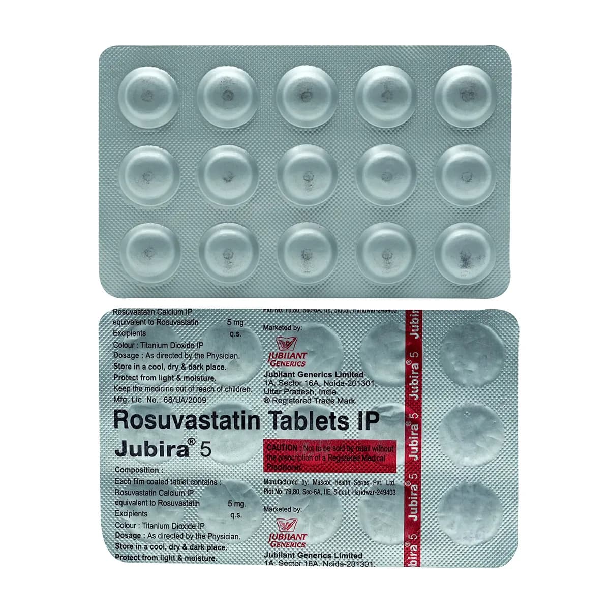 JUBIRA 5MG TAB
