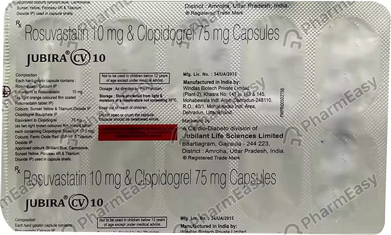 JUBIRA CV 10MG TAB