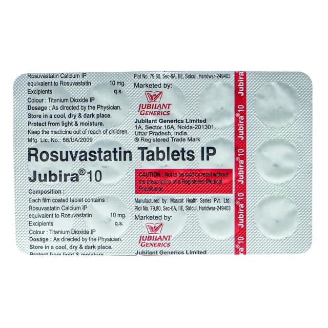 JUBIRA F10MG TAB 15S