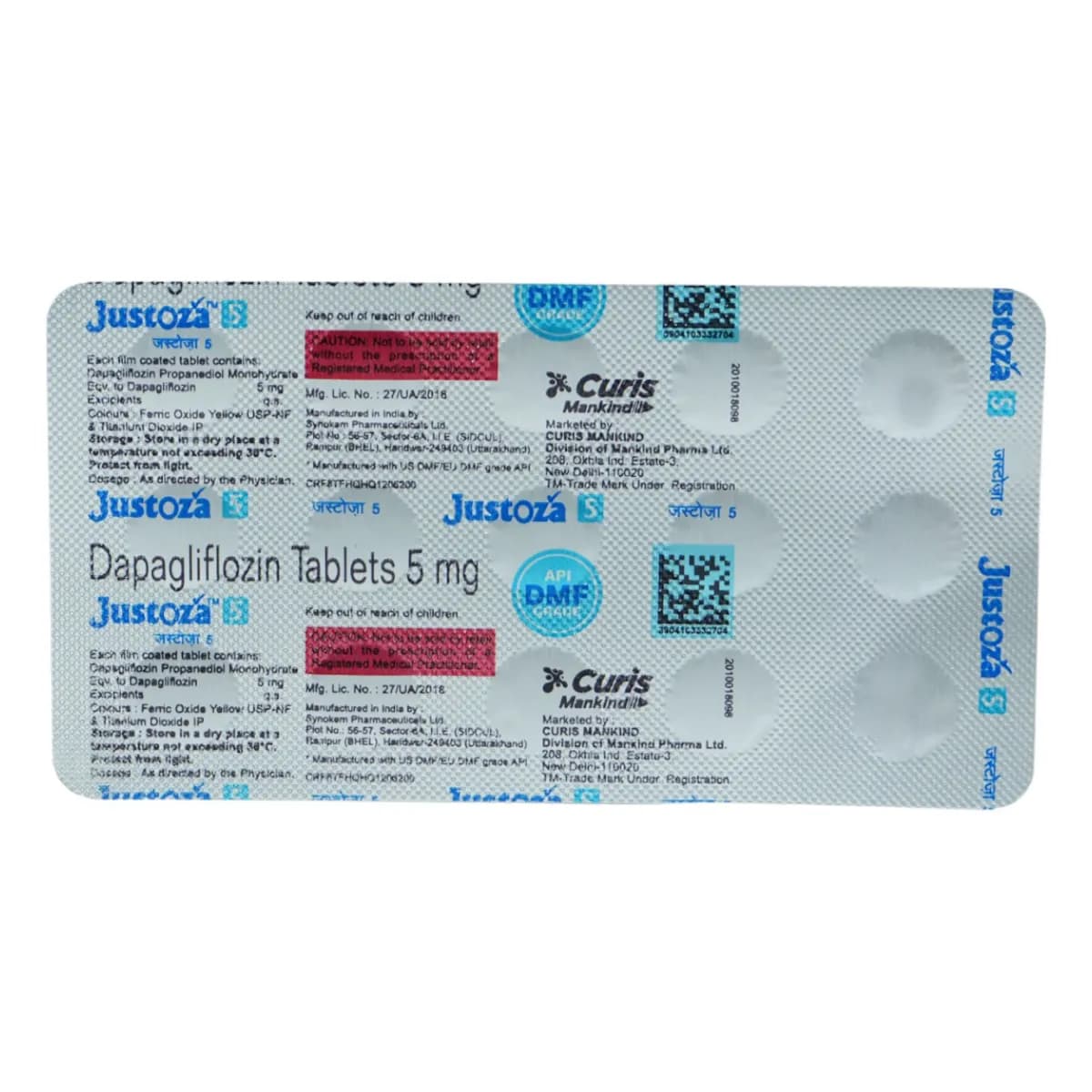 JUSTOZA-5 TAB