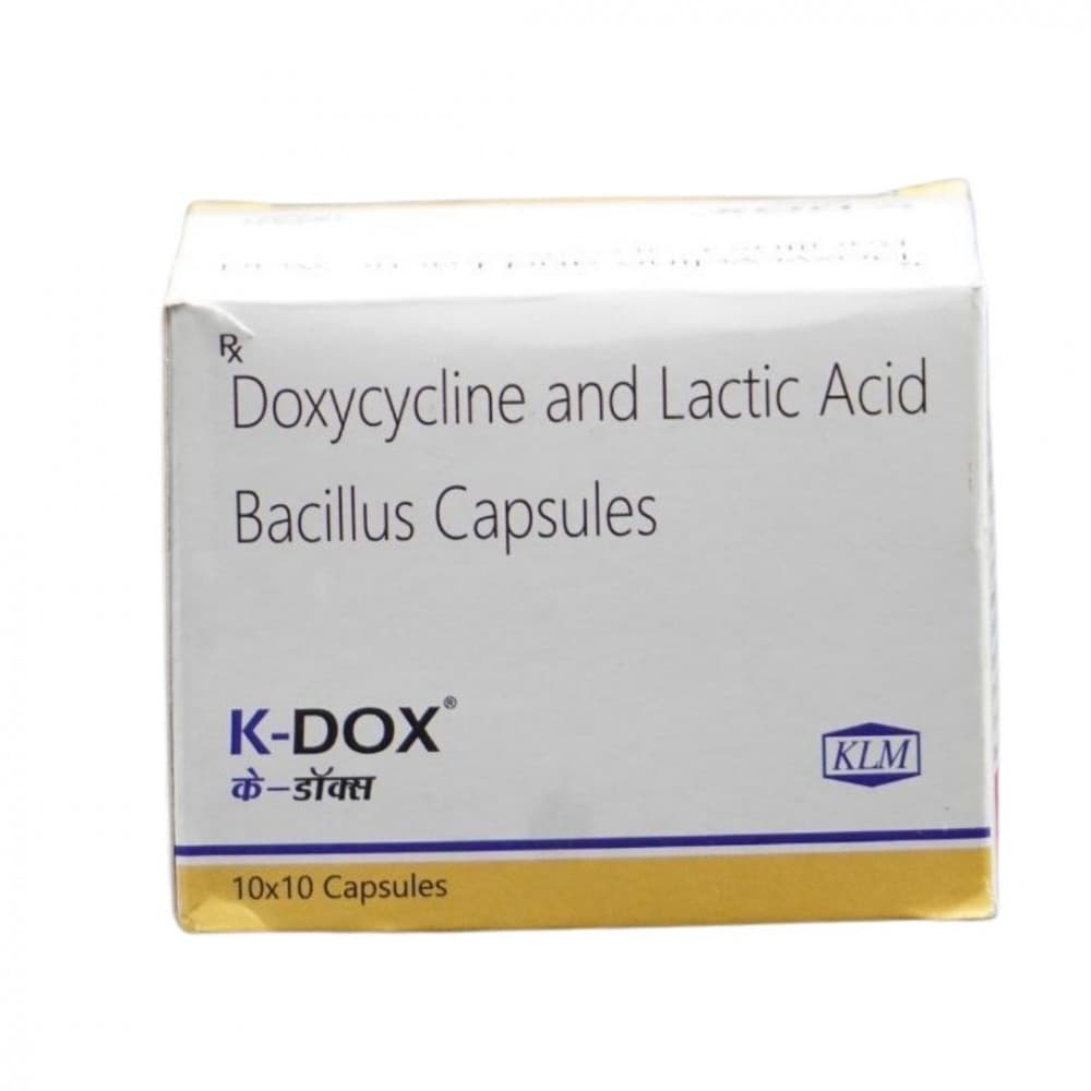 K Dox 100 mg Tablet