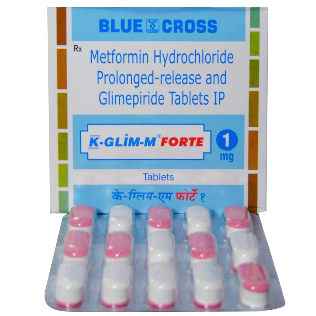 K-GLIM M FORTE 1MG TAB