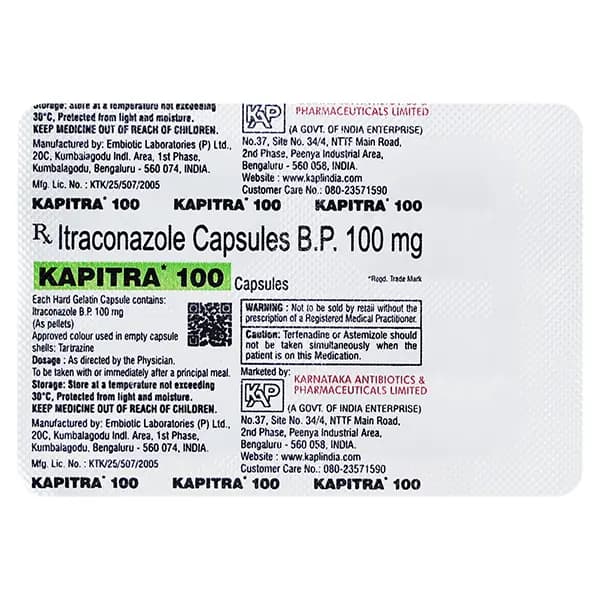 KAPITRA 100MG CAP