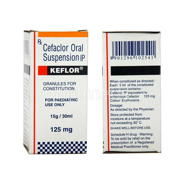 KEFLOR 125mg SUS