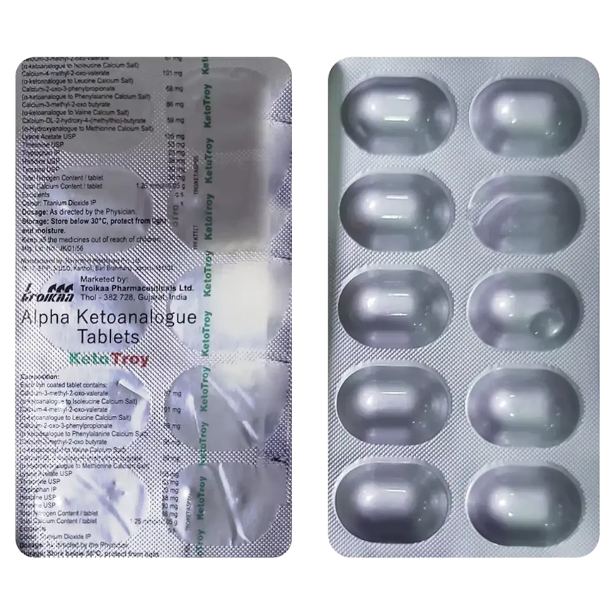 KETOTROY TAB 10`S