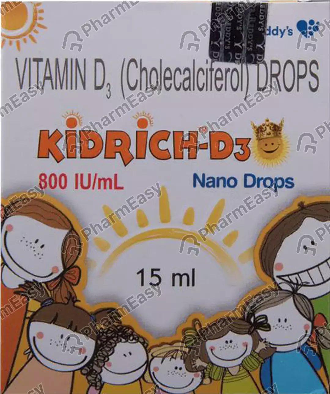 Kidrich D3 60000 IU/5ml Oral Solution (4 Bottle X 5 Ml)