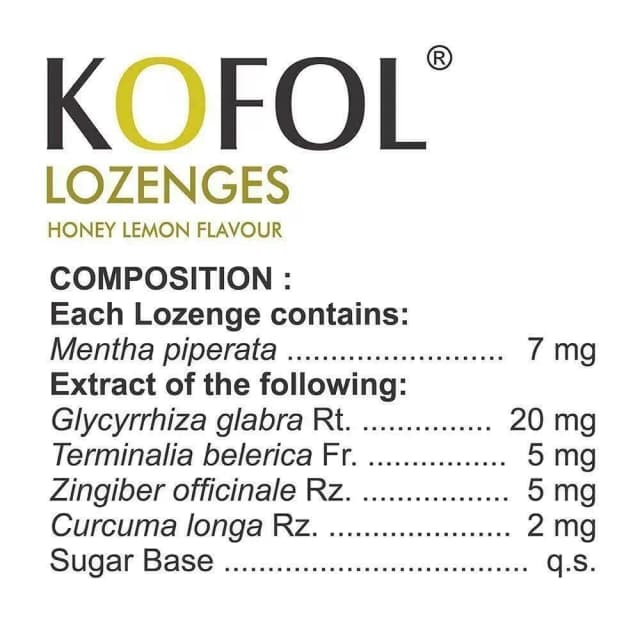 Kofol Honey Lemon