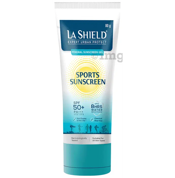 La Shield Sports Sunscreen SPF50+ Gel