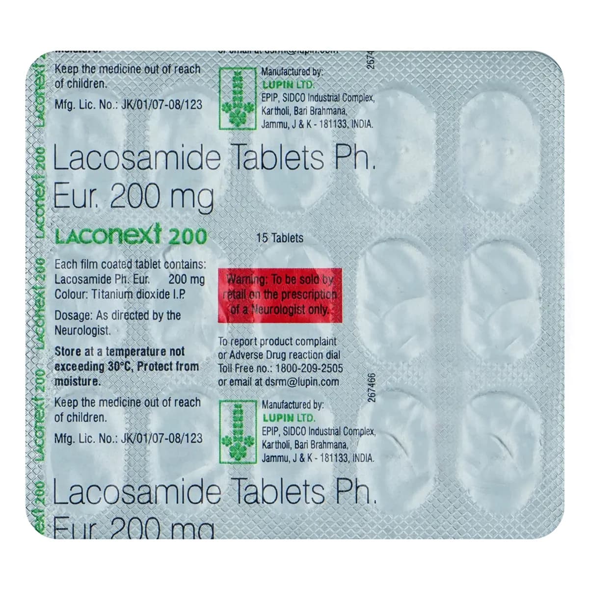 LACONEXT 200MG TAB