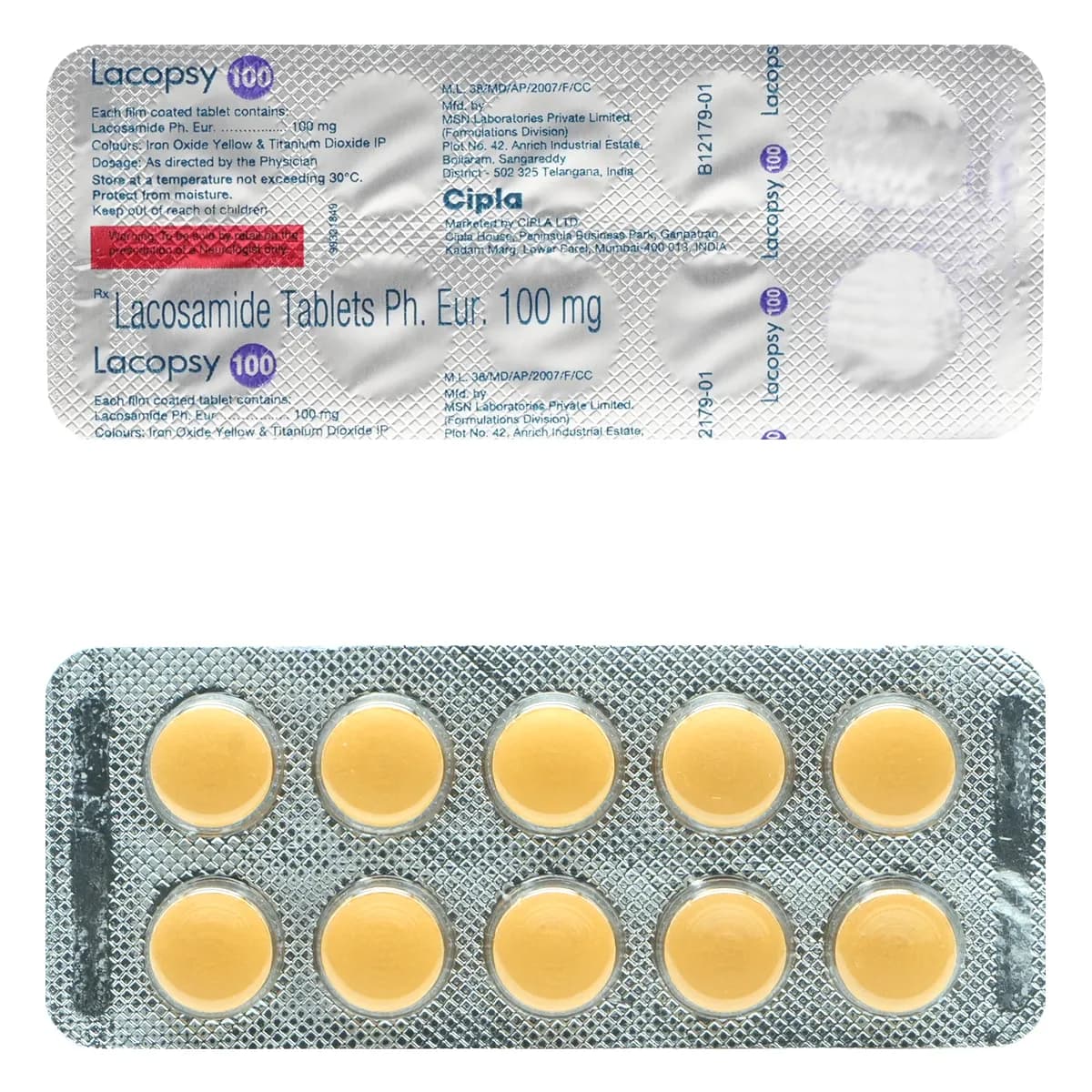 LACOPSY 100MG TAB