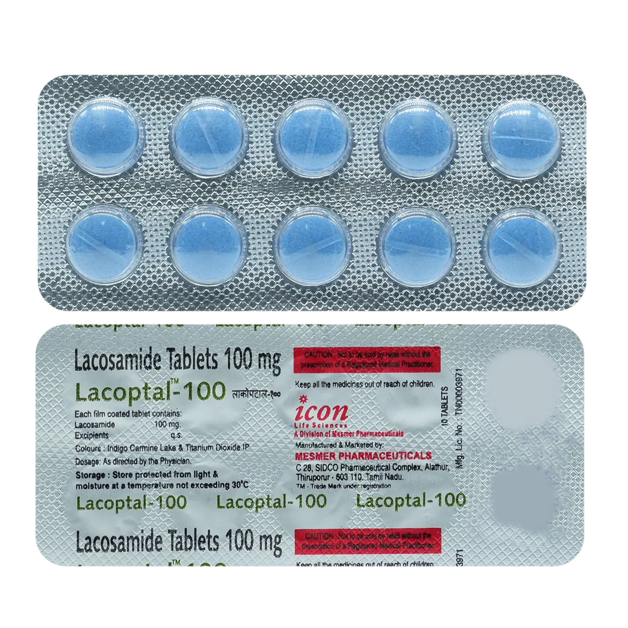 LACOPTAL 100MG TAB