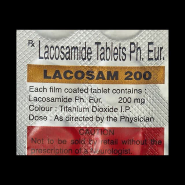 Lacosam 200MG Tab