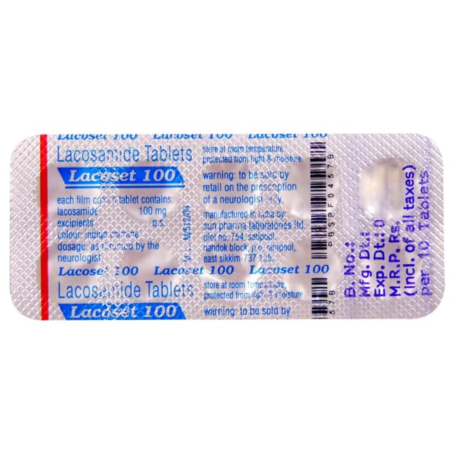 Lacoset 100MG Tab