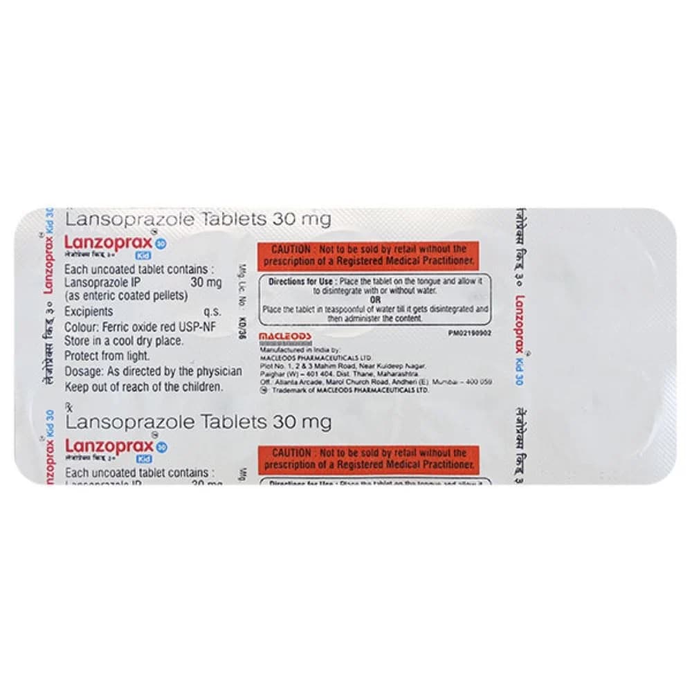LANZOPRAX KID 30 TAB