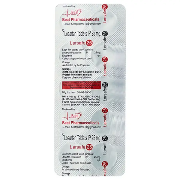 LARSAFE 25MG TAB