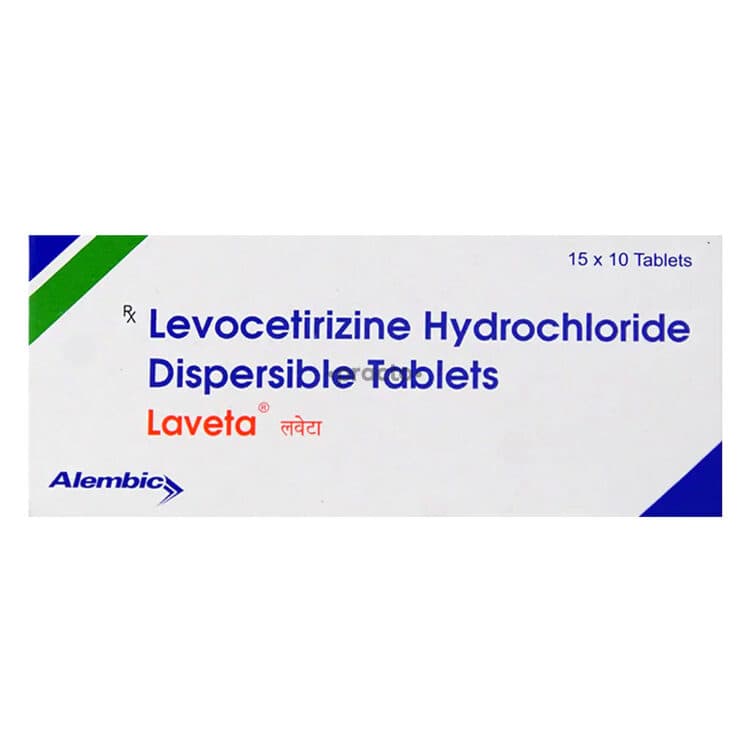 LAVETA 5MG TAB 10`S