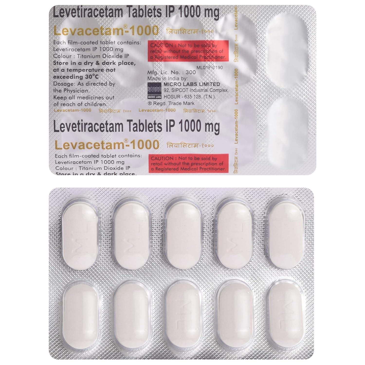 LEVACETAM 1000