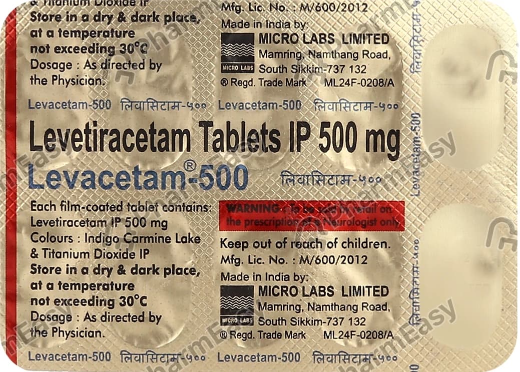 LEVACETAM 500MG