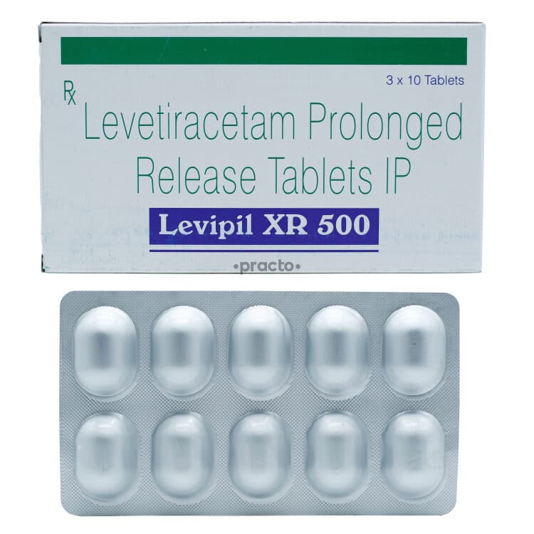 LEVIPIL XR 500MG TAB