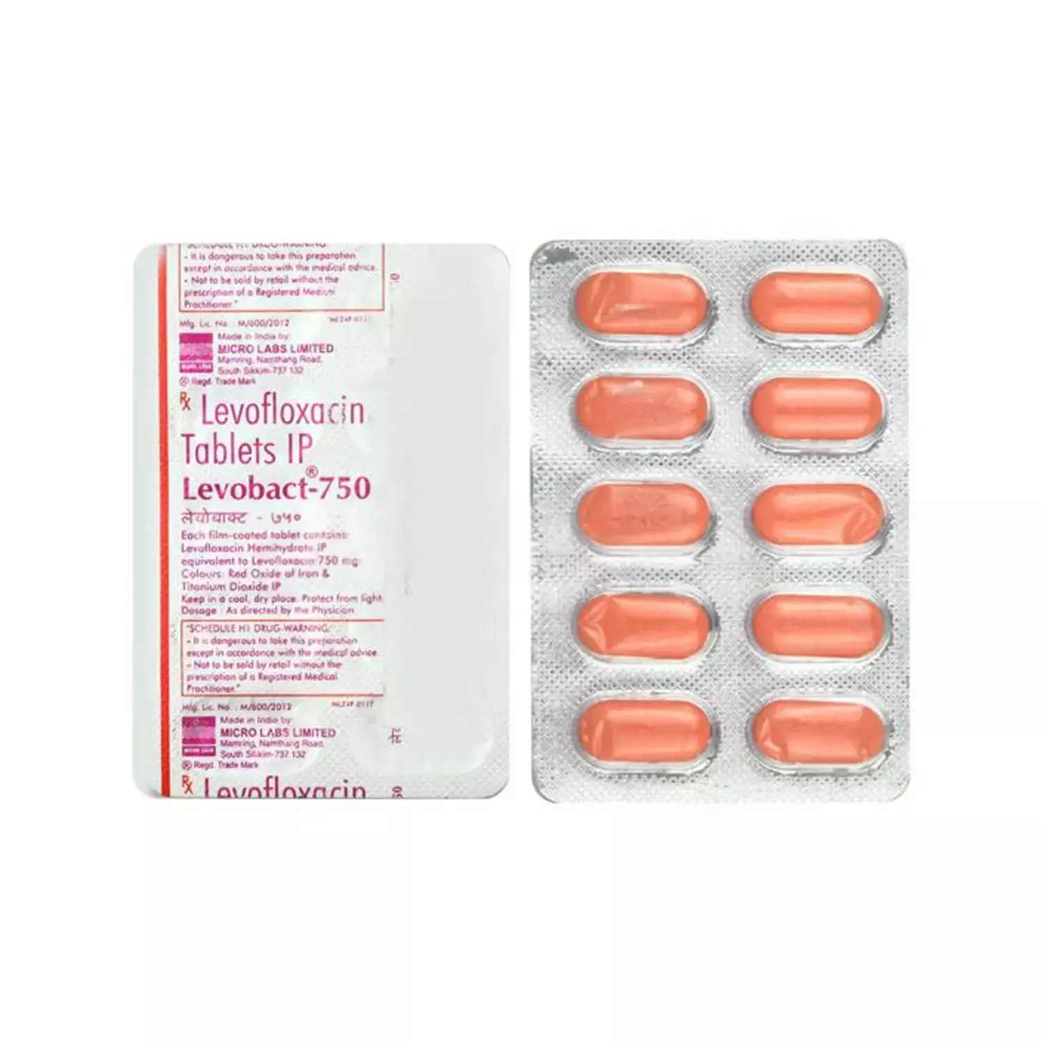 LEVOBACT-750 10`S