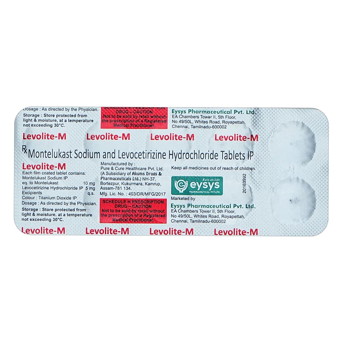 LEVOLITE M KID TAB