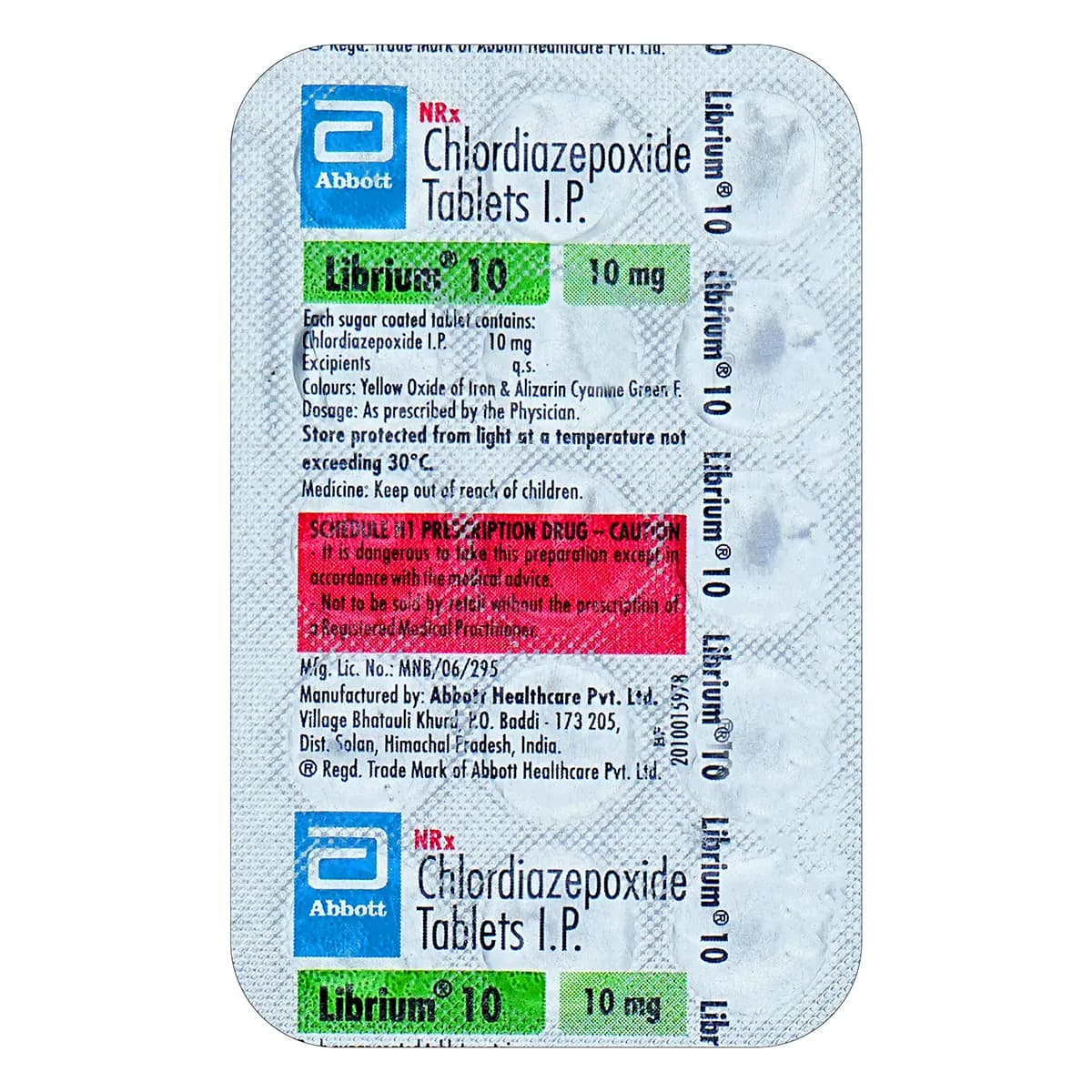 LIBRIUM 10MG TAB