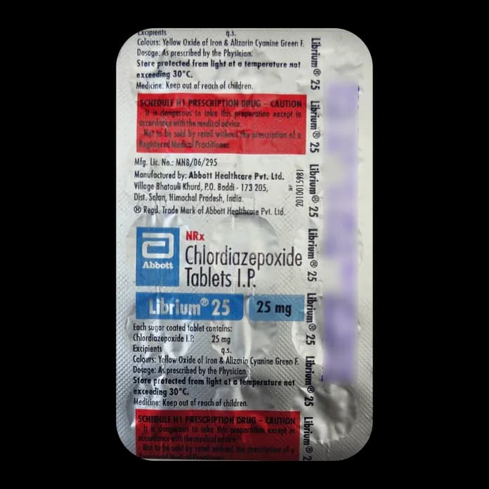 LIBRIUM 25MG TAB 15`S