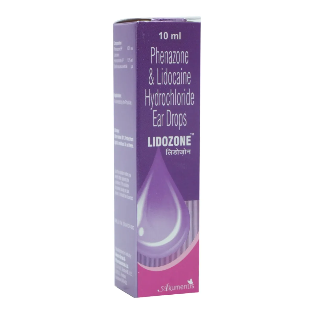LIDOZOLE EARDROPS