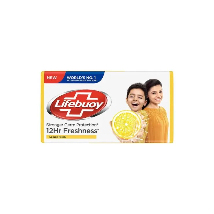 Lifebuoy 12 Hour Freshness Lemon And Aloe Fresh Soap
