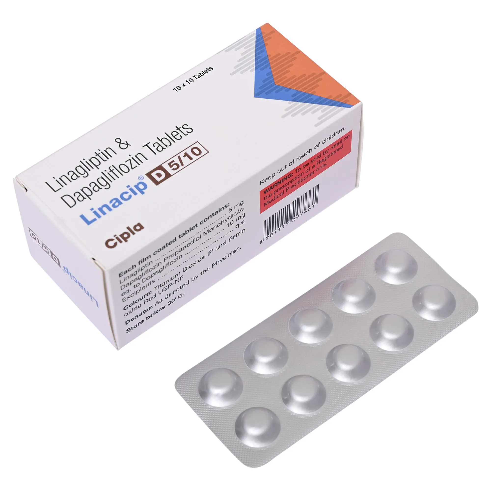 LINACIP D 5/10 TAB