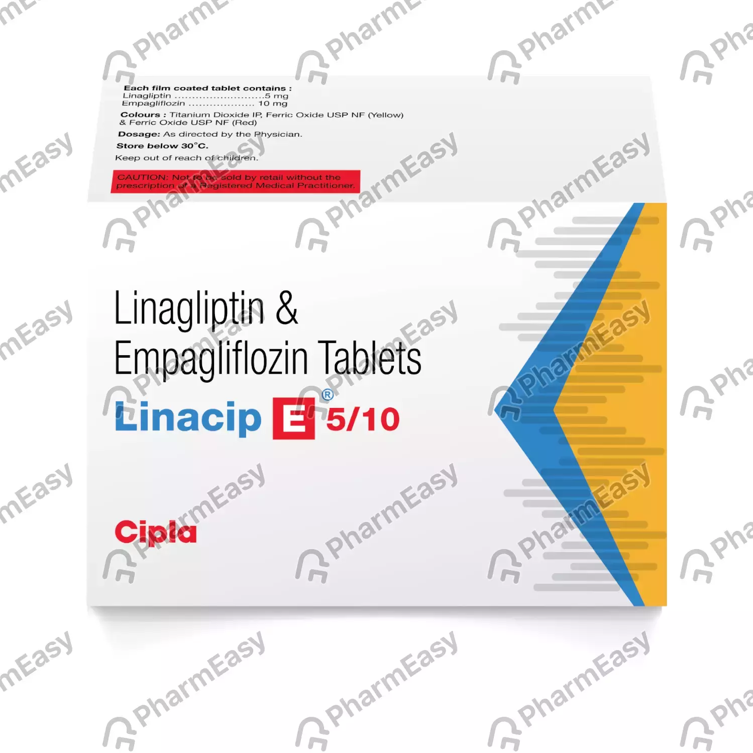 LINACIP E 5/10MG TAB