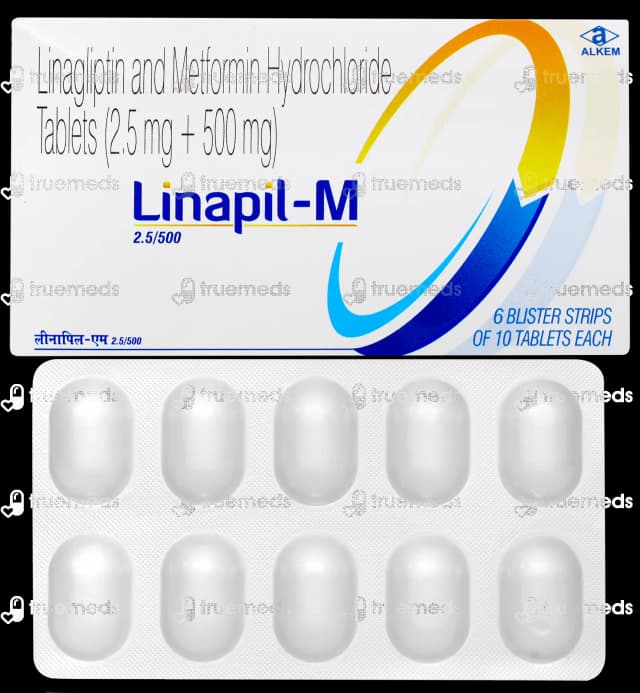 LINADYL M 2.5/500MG TAB