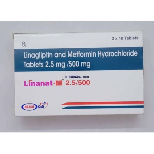 LINANAT M 2.5/500MG