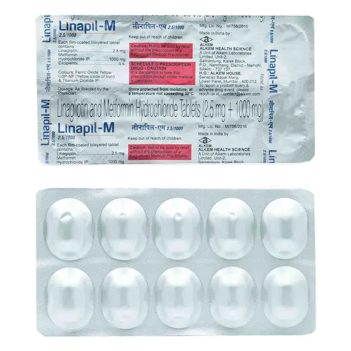 LINAPIL M 2.5/1000