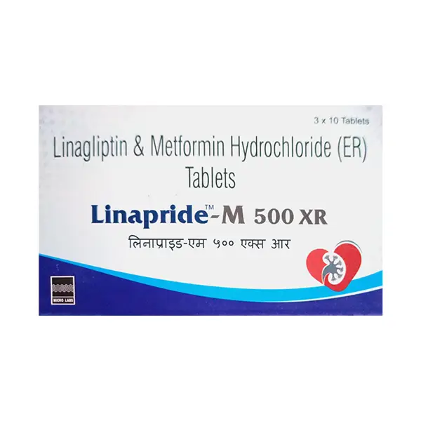 LINAPRIDE M 500 XR TAB