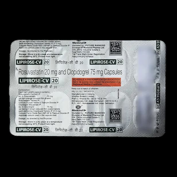 LIPIROSE CV 20 CAPS