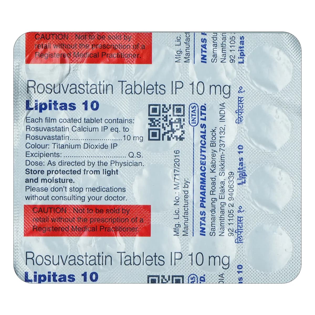 LIPITAS 10MG TAB